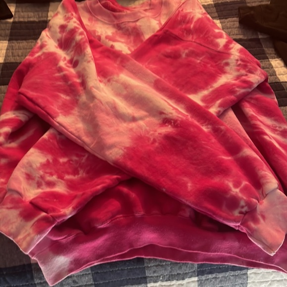 Oversized pink hoodie - Picture 2 of 2